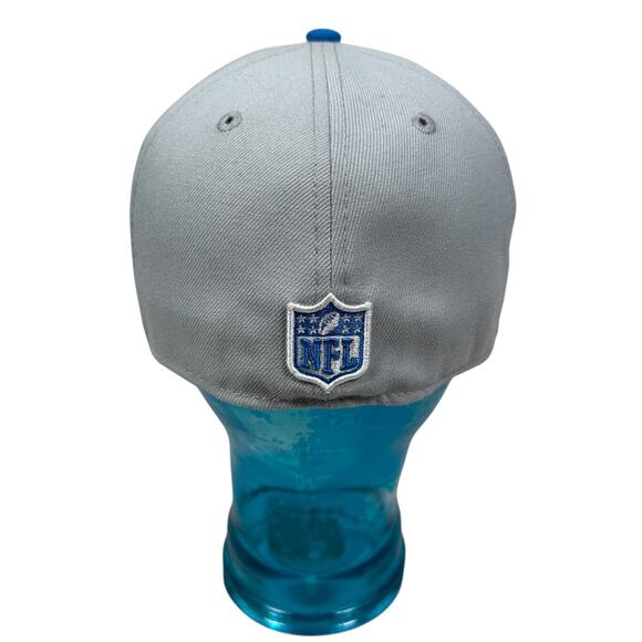 New Era 59FIFTY NFL Detroit Lions Claw Scratch Fitted Hat Men’s 7 1/4 Gray Blue - Picture 4 of 9